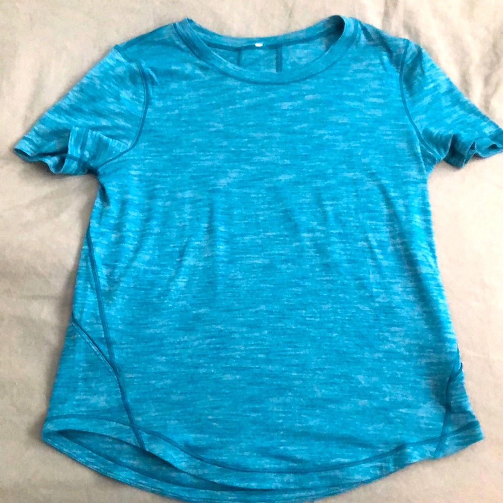 Lululemon Short Sleeve Tech Tee Run Gym Cardio 4